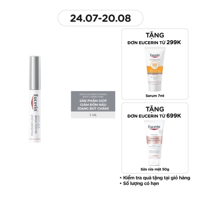 EUCERIN Bút Chấm Eucerin Giảm Đốm Nâu Và Thâm Nám Sau 2 Tuần Spotless Brightening Spot Corrector 5ml