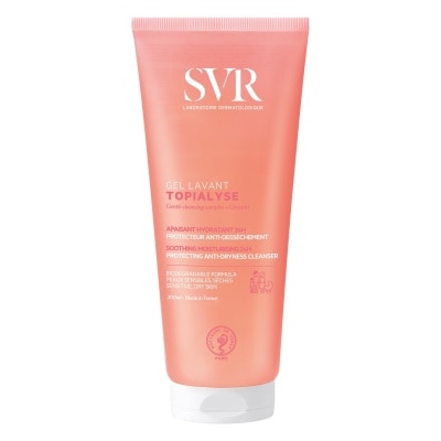 SVR Gel Rửa Mặt SVR Không Xà Phòng Dưỡng Ẩm Da Khô Nhạy Cảm Topialyse Gel Lavant 200ml