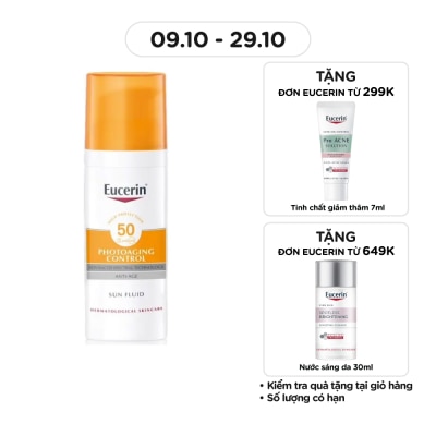 EUCERIN Kem Chống Nắng Eucerin Ngăn Ngừa Lão Hóa Sun Fluid SPF50 50ml