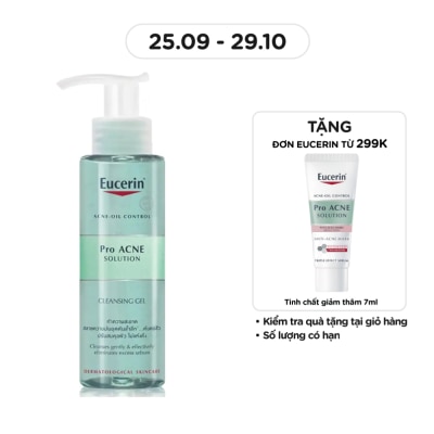 EUCERIN Gel Rửa Mặt Eucerin Giảm Mụn Pro Acne 400ml