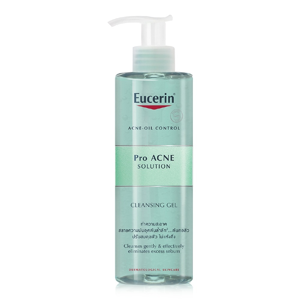 Gel Rửa Mặt Eucerin Giảm Mụn Pro Acne 400ml