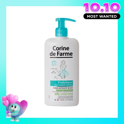 CORINE DE FARME Gel Làm Sạch Và Khử Mùi Vùng Kín Corine de Farme Intimate Gel Fresh 250ml image