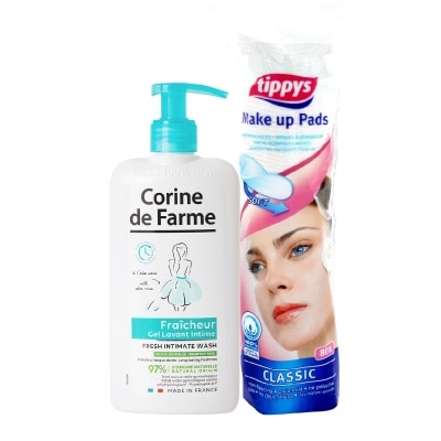 CORINE DE FARME Gel Làm Sạch Và Khử Mùi Vùng Kín Corine de Farme Intimate Gel Fresh 250ml