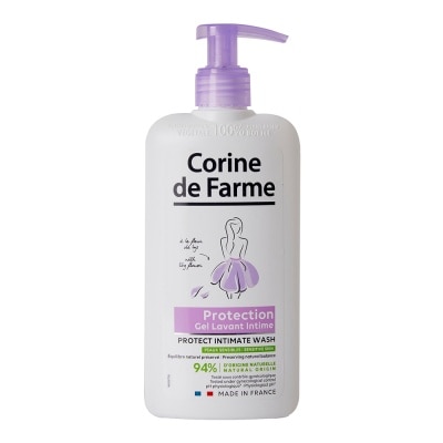 CORINE DE FARME Gel Làm Sạch Và Giảm Cảm Giác Khó Chịu Vùng Kín Corine de Farme Intimate Wash Protect 250ml