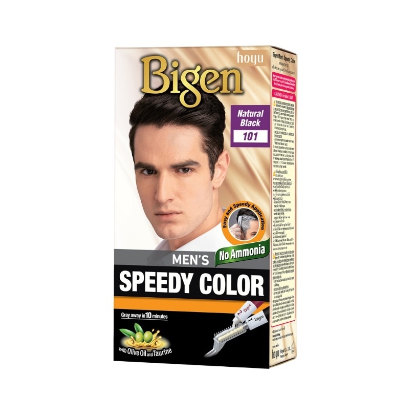 Kem Nhuộm Tóc Phủ Bạc Bigen Nam 80g 101.# Đen