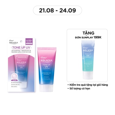 SUNPLAY Tinh Chất Chống Nắng Sunplay Skin Aqua Tone Up UV Essence Lavender SPF50+ PA++++ 50g