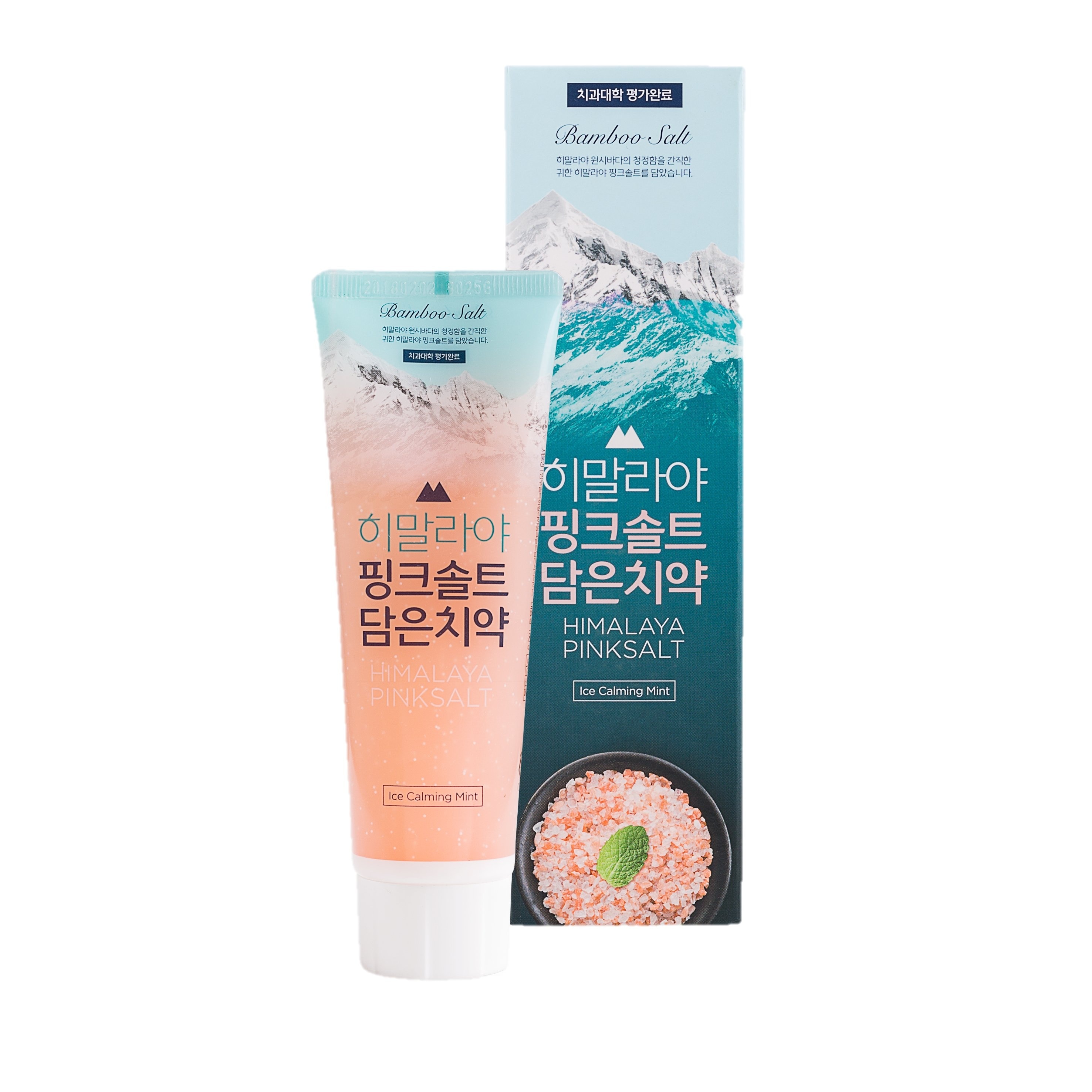 Kem Đánh Răng Muối Hồng Himalaya Bạc Hà Mát Dịu 100g image
