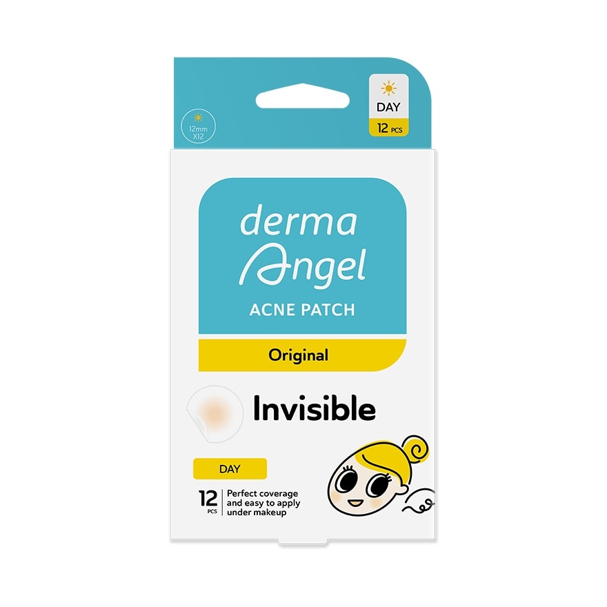 Miếng Dán Mụn Dermaangel Dùng Ban Ngày 12 Miếng image