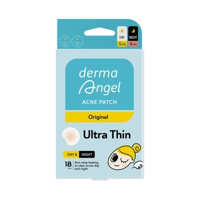 DERMA ANGEL Miếng Dán Mụn Dermaangel Dùng Ngày&Đêm 18 Miếng