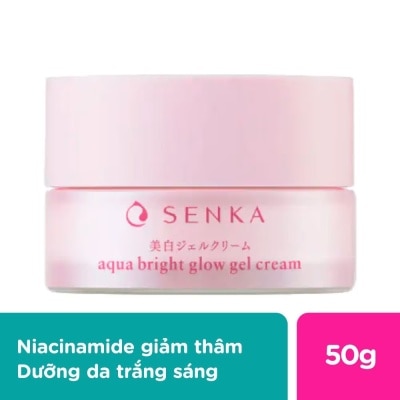 SENKA Kem Dưỡng Trắng Da Ban Đêm Senka White Beauty Glow Gel Cream 50g