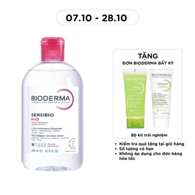 BIODERMA Sensibio H20 Make Up Remover 500ml image