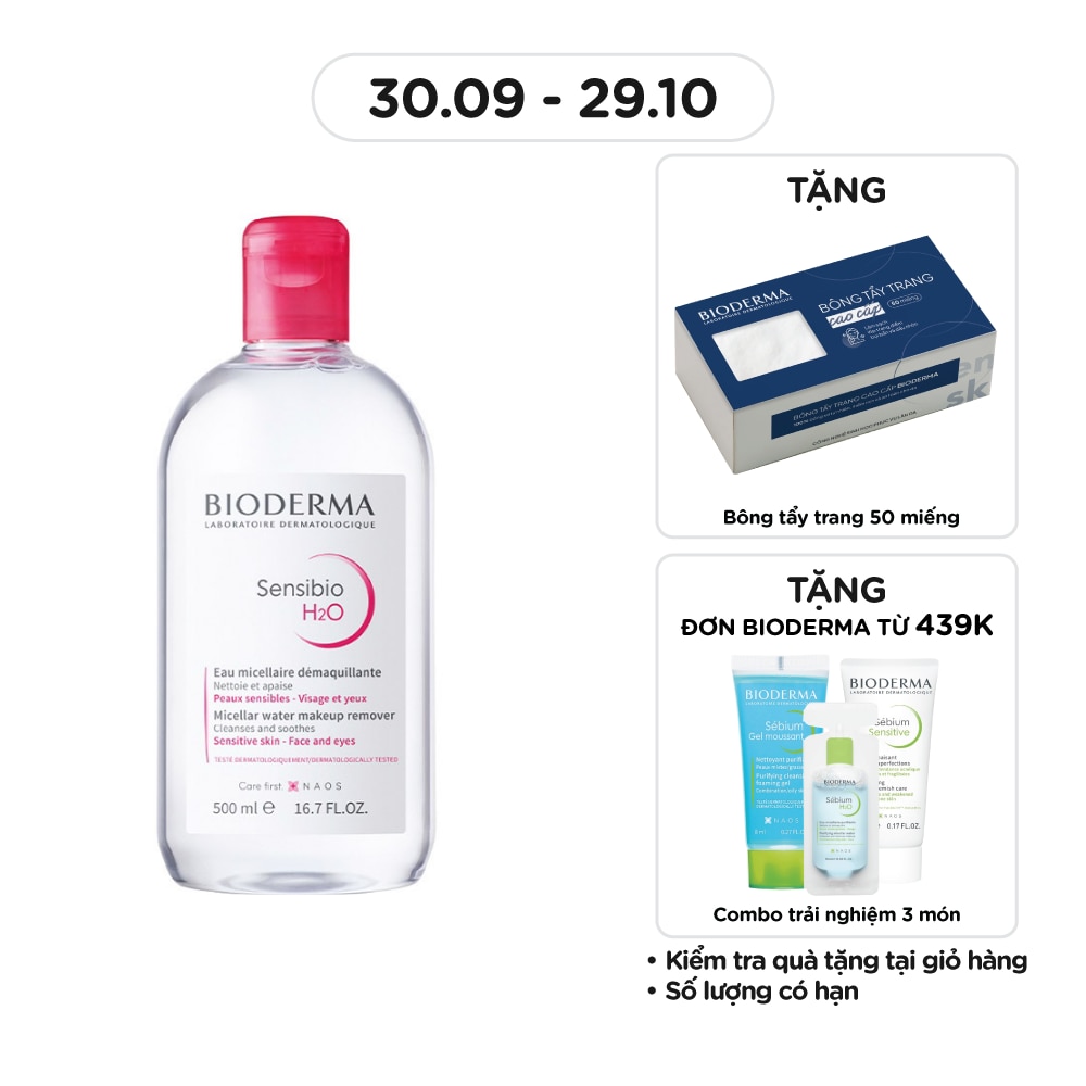 Sensibio H20 Make Up Remover 500ml