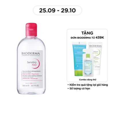 BIODERMA Sensibio H20 Make Up Remover 500ml