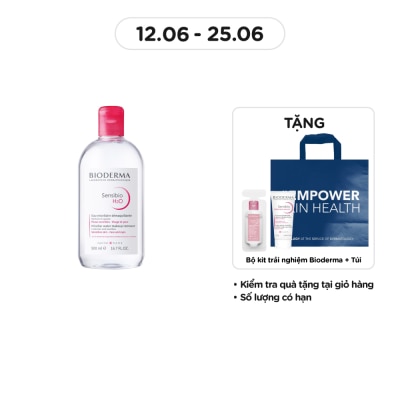 BIODERMA Sensibio H20 Make Up Remover 500ml