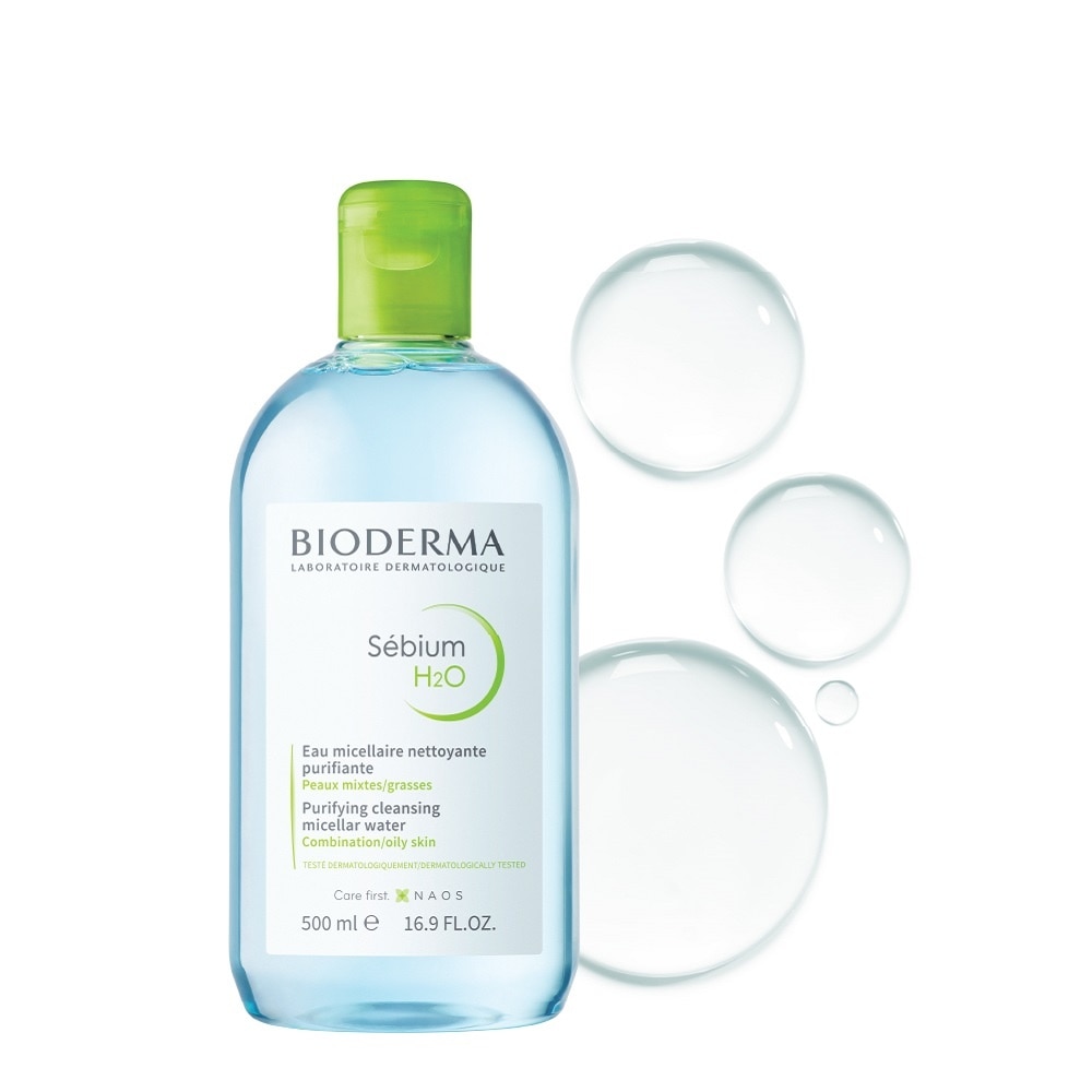 Nước Tẩy Trang Dành Cho Da Nhờn Và Da Mụn Bioderma Sebium H20 500ml