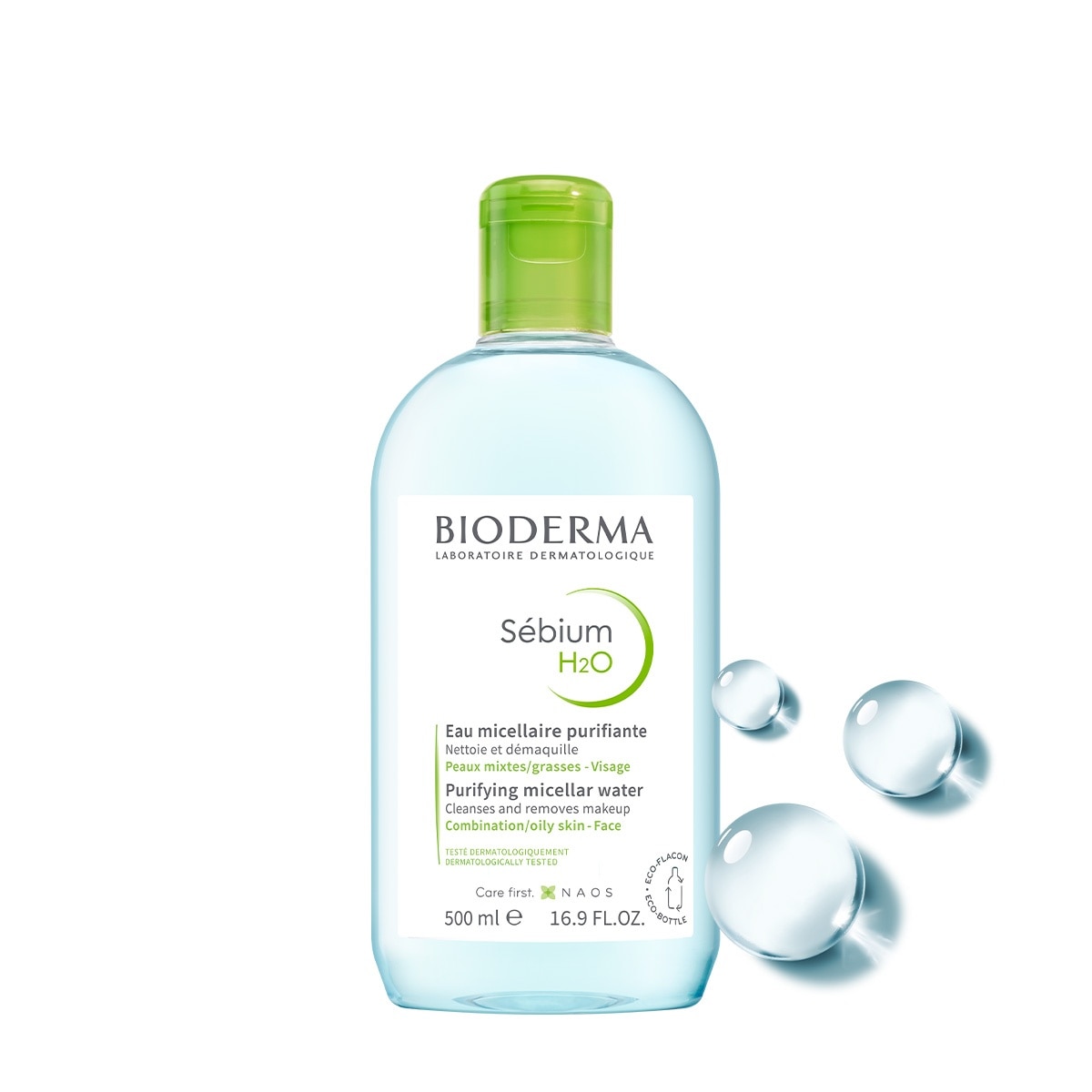 Nước Tẩy Trang Dành Cho Da Nhờn Và Da Mụn Bioderma Sebium H20 500ml