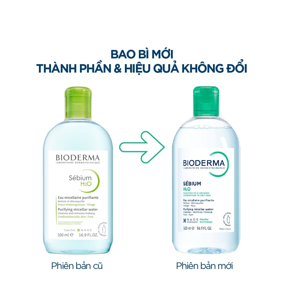 Sebium H2O Purifying Cleansing Micelle Solution 500ml
