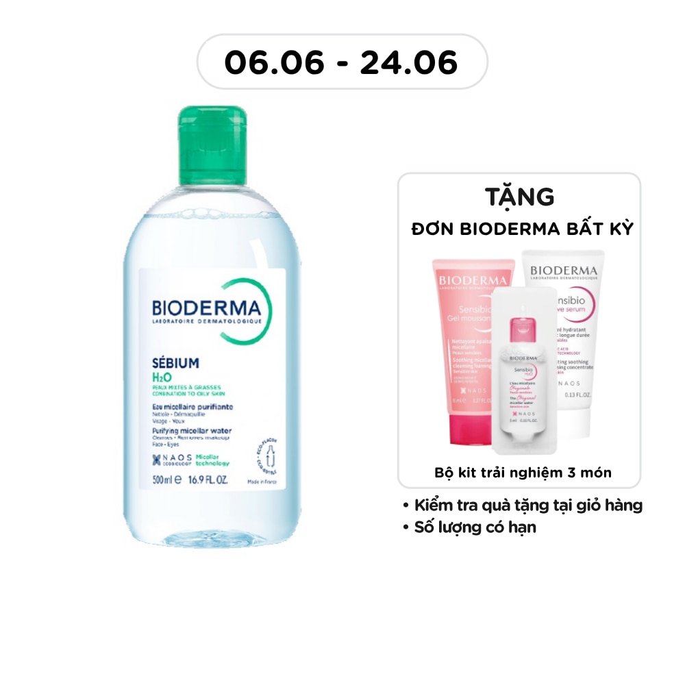 Sebium H2O Purifying Cleansing Micelle Solution 500ml