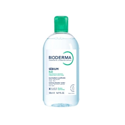 BIODERMA - Nước Tẩy Trang Dành Cho Da Nhờn Và Da Mụn Bioderma Sebium H20 500ml