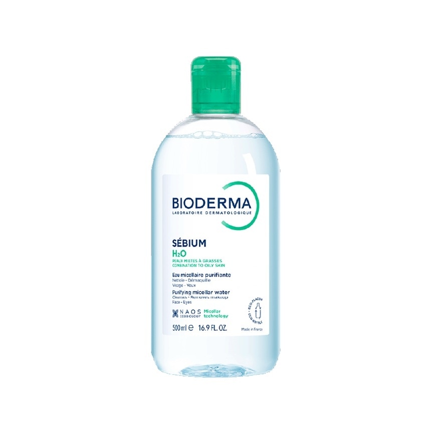 Nước Tẩy Trang Dành Cho Da Nhờn Và Da Mụn Bioderma Sebium H20 500ml image