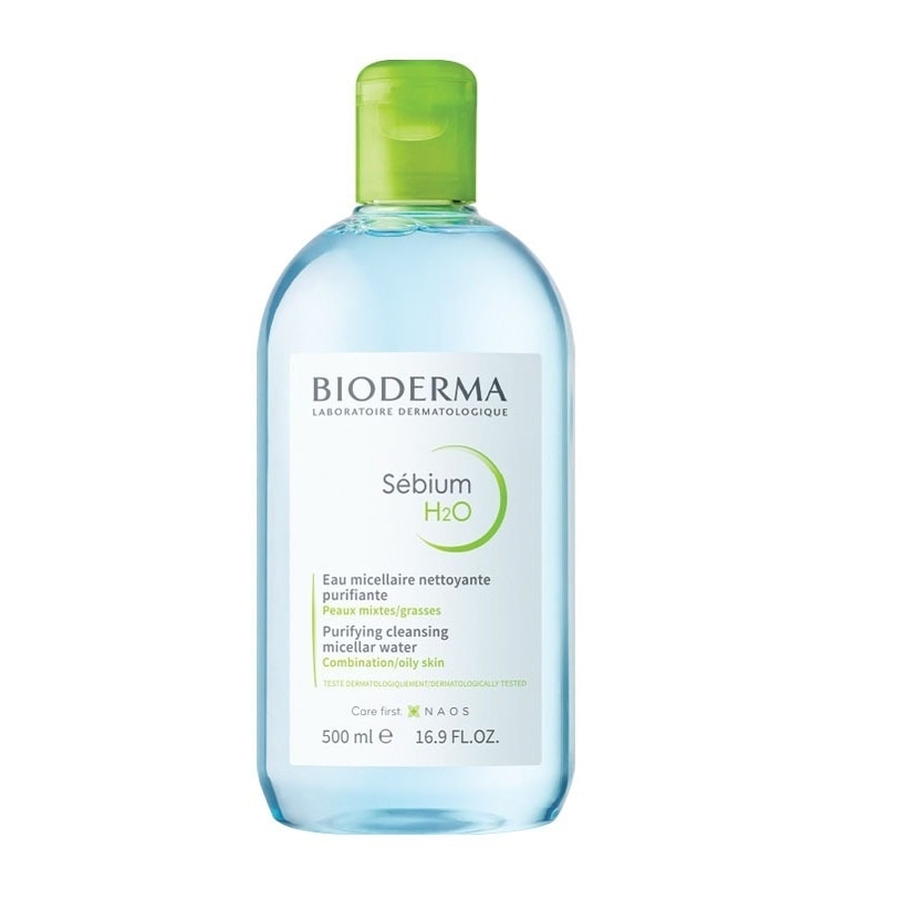 Nước Tẩy Trang Dành Cho Da Nhờn Và Da Mụn Bioderma Sebium H20 500ml