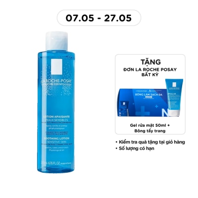 LA ROCHE POSAY - Nước Cân Bằng La Roche-Posay Giàu Khoáng Da Nhạy Cảm Soothing Lotion Sensitive Skin 200ml