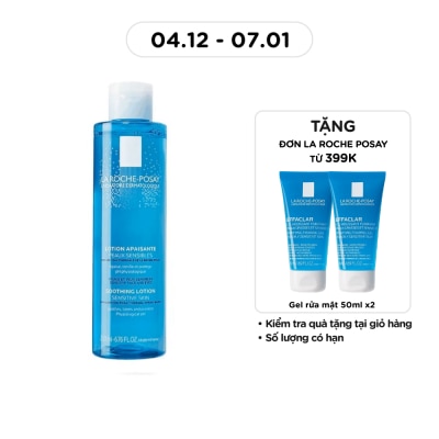 LA ROCHE POSAY Nước Cân Bằng La Roche-Posay Giàu Khoáng Da Nhạy Cảm Soothing Lotion Sensitive Skin 200ml