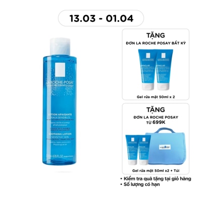LA ROCHE POSAY - Nước Cân Bằng La Roche-Posay Giàu Khoáng Da Nhạy Cảm Soothing Lotion Sensitive Skin 200ml