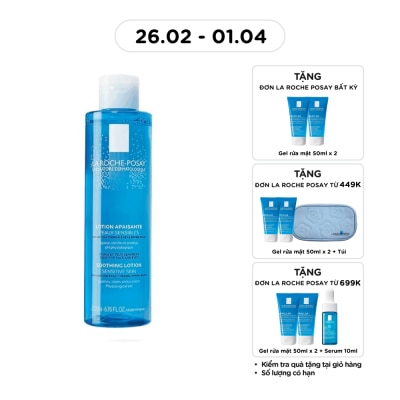 LA ROCHE POSAY Nước Cân Bằng La Roche-Posay Giàu Khoáng Da Nhạy Cảm Soothing Lotion Sensitive Skin 200ml