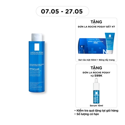 LA ROCHE POSAY - Nước Cân Bằng La Roche-Posay Effaclar 200ml