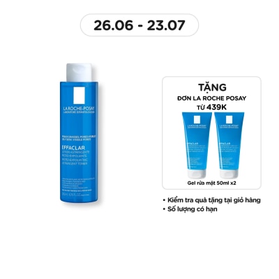 LA ROCHE POSAY Nước Cân Bằng La Roche-Posay Effaclar 200ml