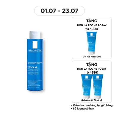LA ROCHE POSAY Nước Cân Bằng La Roche-Posay Effaclar 200ml