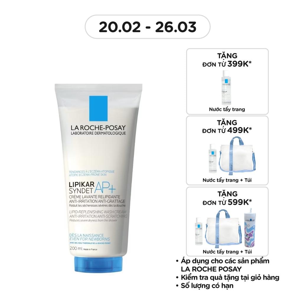 Lipikar Syndet AP+ Lipid-Replenishing Cream Wash 200ml