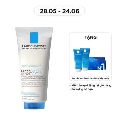 LA ROCHE POSAY - Lipikar Syndet AP+ Lipid-Replenishing Cream Wash 200ml