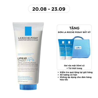 LA ROCHE POSAY - Lipikar Syndet AP+ Lipid-Replenishing Cream Wash 200ml image