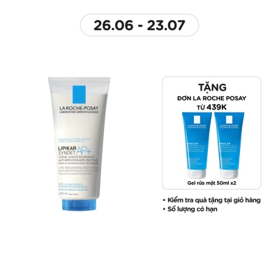 LA ROCHE POSAY Sữa Rửa Mặt Và Tắm La Roche-Posay Lipikar Syndet AP+ 200ml