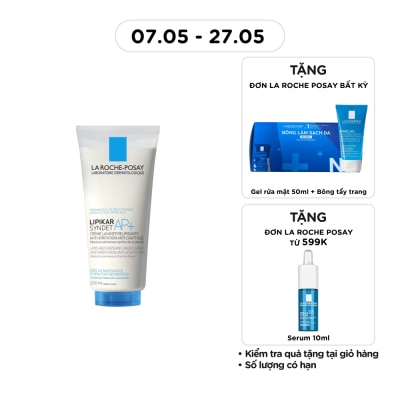 LA ROCHE POSAY - Sữa Rửa Mặt Và Tắm La Roche-Posay Lipikar Syndet AP+ 200ml
