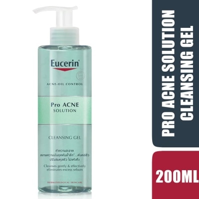 EUCERIN Gel Rửa Mặt Eucerin Giảm Mụn Pro Acne Cleansing Gel 200ml