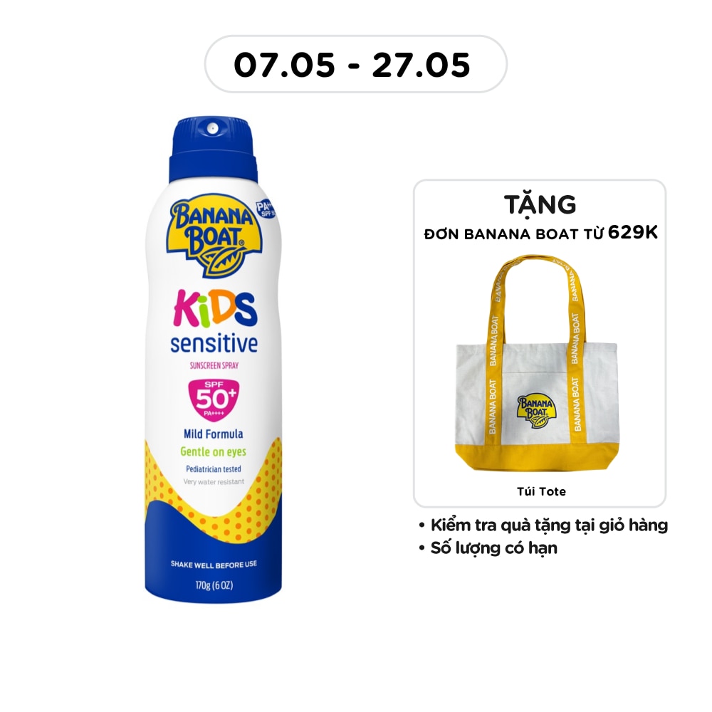 Sunscreen SpraySimply Protect Kids SPF50+ PA++++ 170g