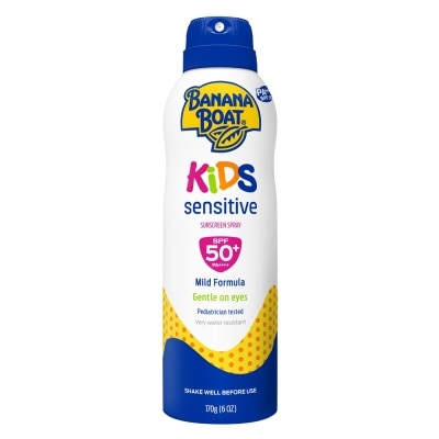 BANANA BOAT - Xịt Chống Nắng Banana Boat Simply Protect Kids SPF50+ PA++++ 170g #Vàng