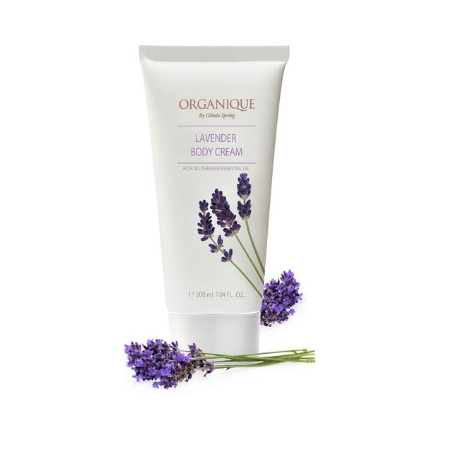 Kem Dưỡng Thể Organique Hoa Oải Hương Lavender Body Cream 200ml