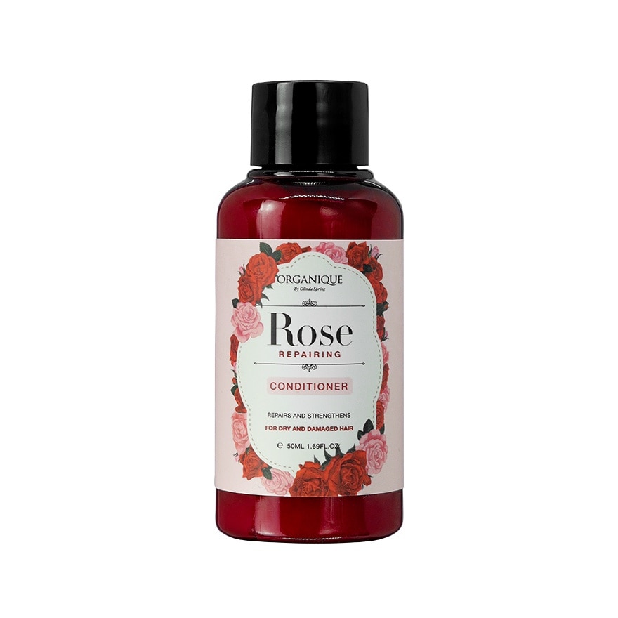 Dầu Xả Organique Dưỡng Tóc Hoa Hồng Rose Repairing Conditioner 50ml