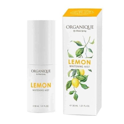 ORGANIQUE BY OLINDA SPRING Nước Xịt Khoáng Organique Làm Trắng Hương Chanh Lemon Whitening Mist 30ml