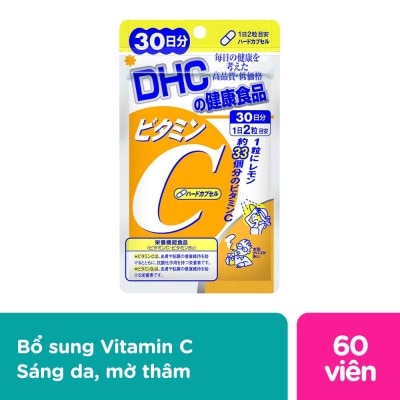 DHC Thực Phẩm Bảo Vệ Sức Khỏe DHC Bổ Sung Vitamin C Hard Capsule Viên Nang Cứng 60v