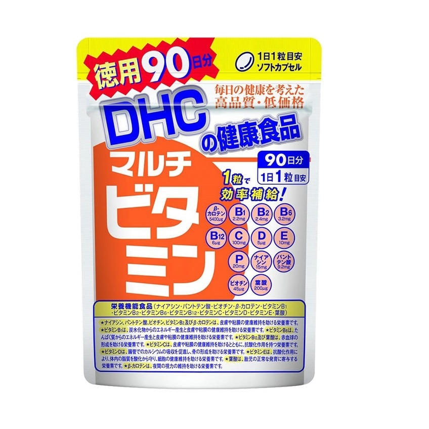 Thực Phẩm Bảo Vệ Sức Khỏe DHC Bổ Sung Vitamin Tổng Hợp Hard Capsule Viên Nang Cứng 90v