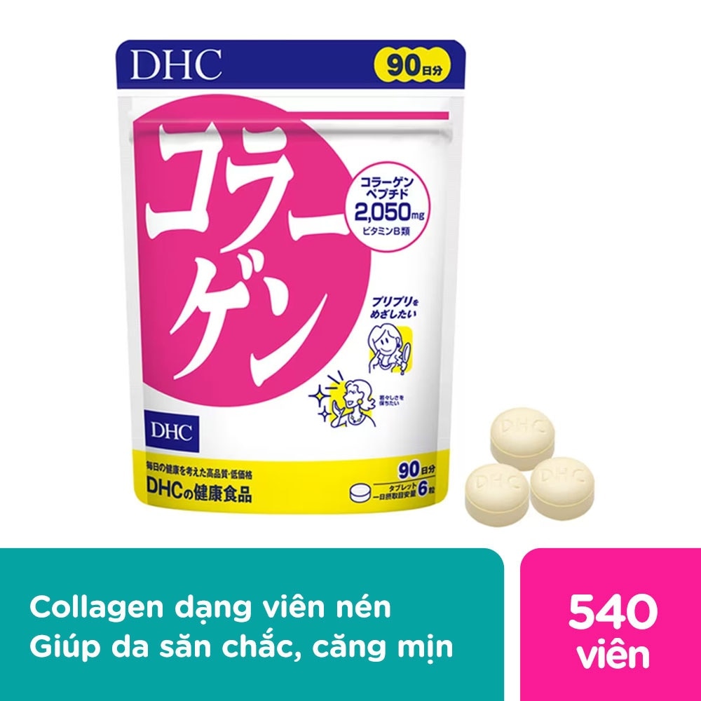 DHC Collagen Hard 540 Capsule (90 Days Supply)