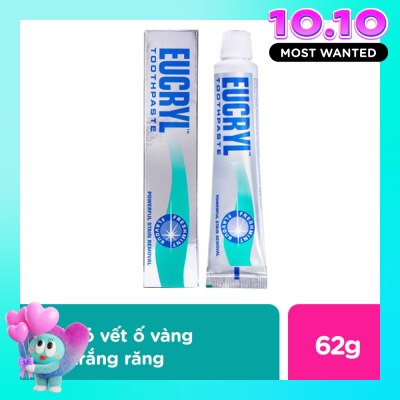 EUCRYL Whitening Toothpaste 62g image