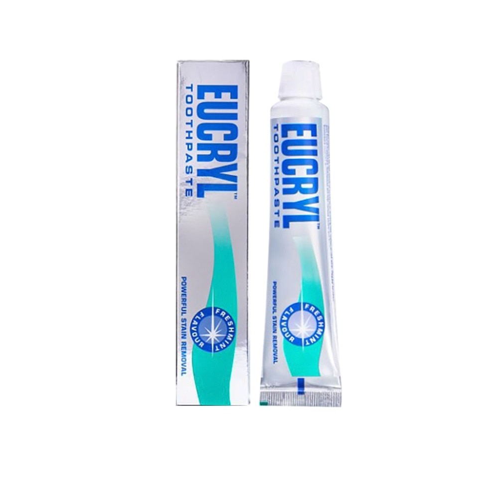 Kem Đánh Răng Tẩy Trắng Eucryl Toothpaste 62g