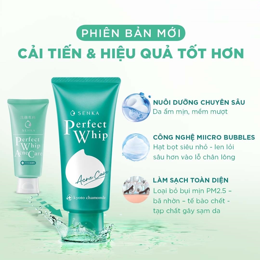 Perfect Whip Acnes Care 100g