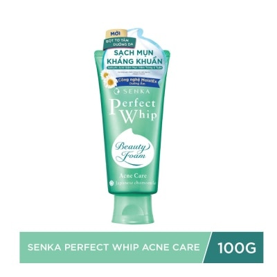 SENKA Sữa Rửa Mặt Senka Perfect Whip Acnes Care Dành Cho Da Mụn 100g